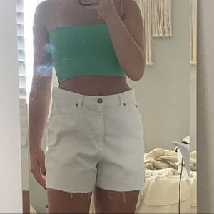 White shorts